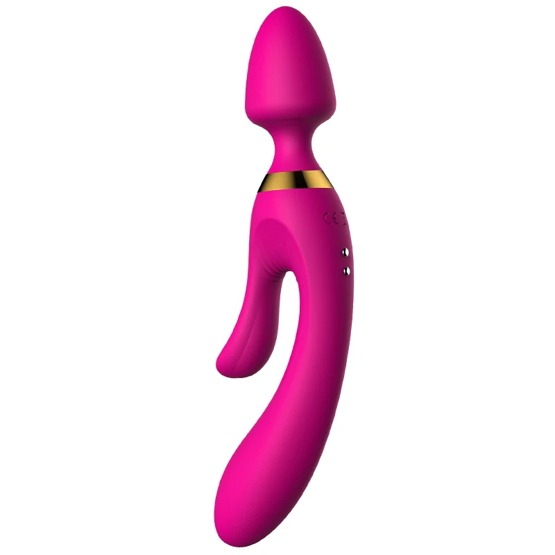 gelugee Vibrators Sex toy for Women Silicon Dildo Vibrator AV Magic Wand,3 Motors G spot Rabbit Vibrating Massage for Couples 5