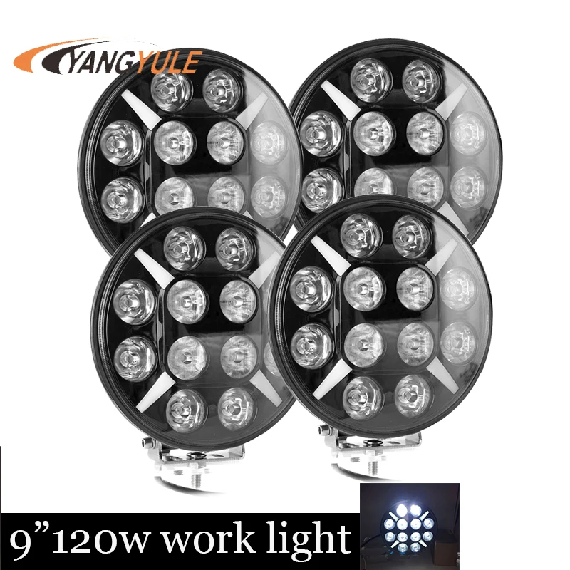2X 120W 9inch Spot Led Work Light for JEEP Truck 4WD Round Offroad Driving Lamp DRL
2X 120W 9inch Spot Led Work Light for JEEP Truck 4WD Round Offroad Driving Lamp DRL