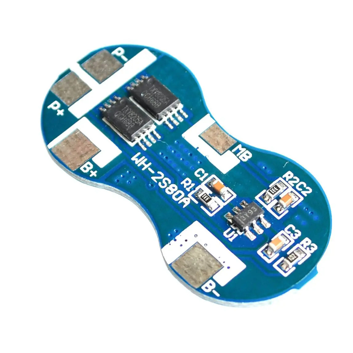 2S Li-ion 18650 Lithium Battery Charger Protection Board 7.4V Overcurrent Overcharge / Overdischarge Protection 4A 2 Series BMS
2S Li-ion 18650 Lithium Battery Charger Protection Board 7.4V Overcurrent Overcharge / Overdischarge Protection 4A 2 Series BMS