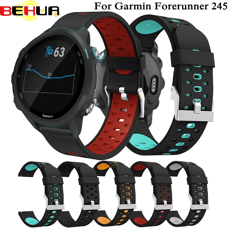 For Garmin 245 Strap Official Button Silicone Watch Band Sports Strap For Forerunner 245M/645/Vivoactive3/Vivomove HR Bracelet
For Garmin 245 Strap Official Button Silicone Watch Band Sports Strap For Forerunner 245M/645/Vivoactive3/Vivomove HR Bracelet