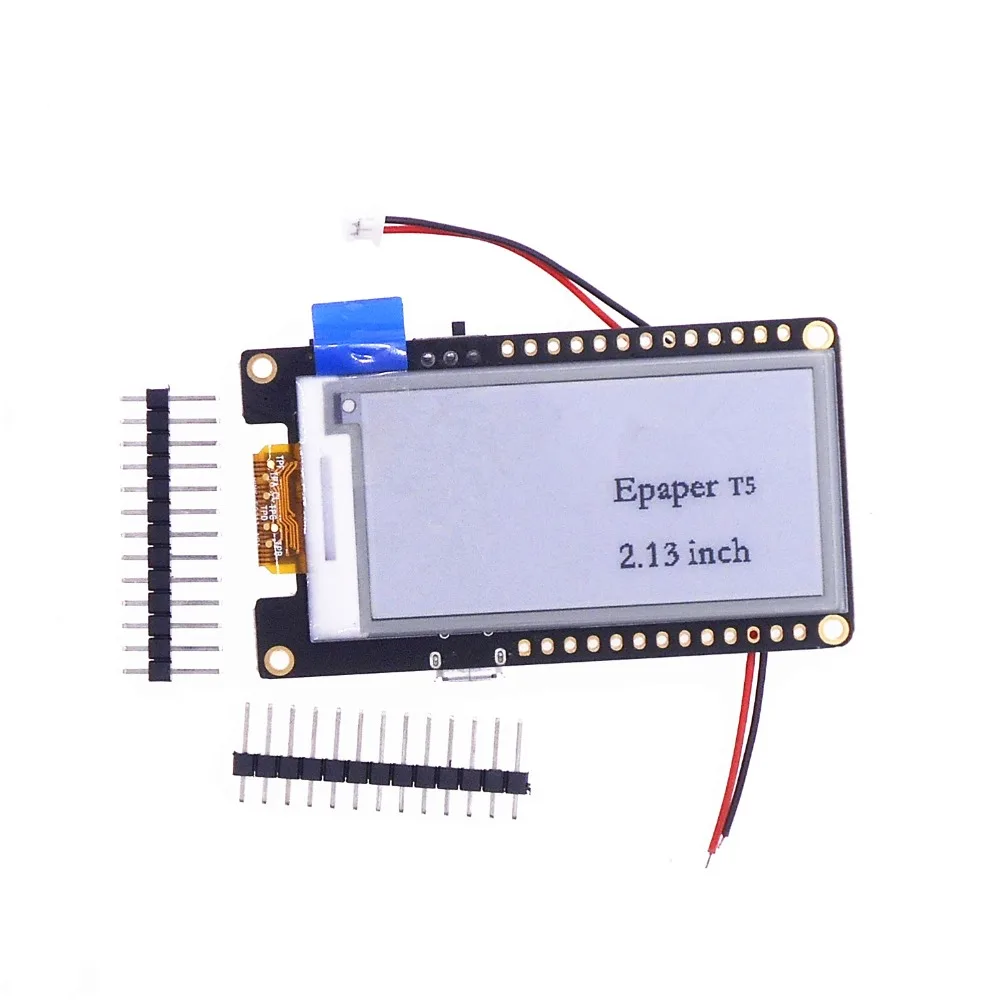 for TTGO T5 V2.0 WiFi wireless module Bluetooth ESP32 ink screen development board 2.13 inch Epaper T5
for TTGO T5 V2.0 WiFi wireless module Bluetooth ESP32 ink screen development board 2.13 inch Epaper T5