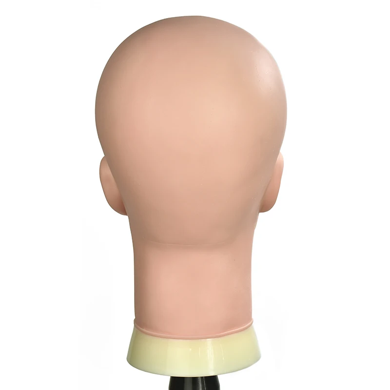 Голова манекена для париков с подставкой резиновый головной убор обучения без