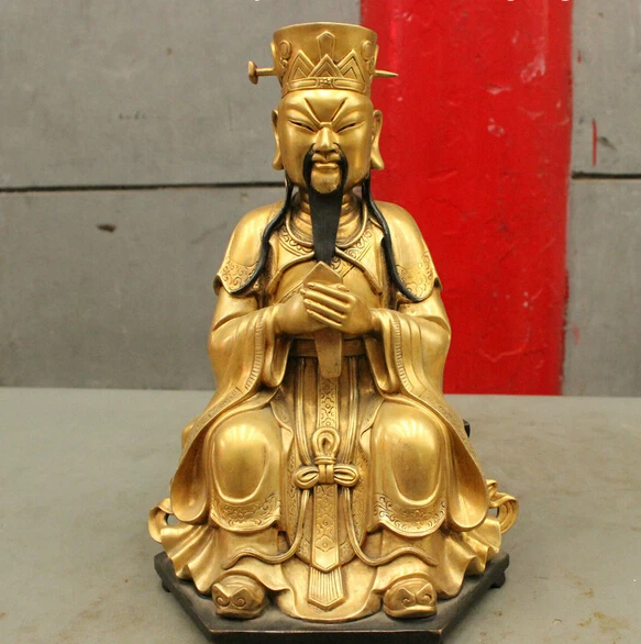 wholesale factory 12 Folk Chinese Bronze 24K Gold Mammon Wen Guan civilian civil official Statue
wholesale factory 12 Folk Chinese Bronze 24K Gold Mammon Wen Guan civilian civil official Statue