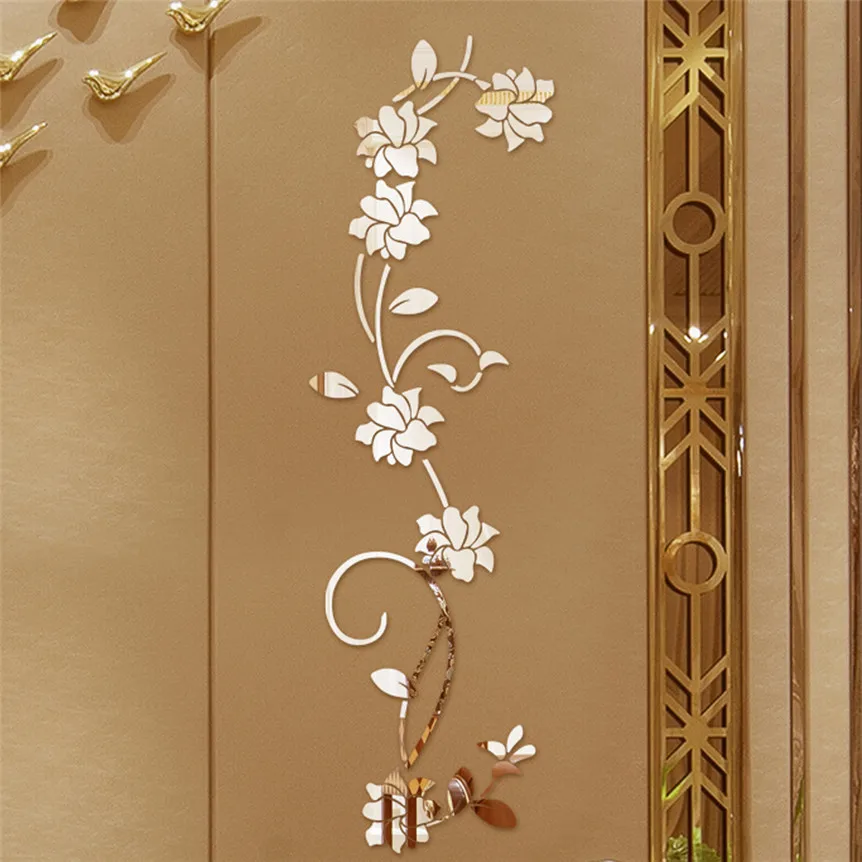 DIY Acrylic 3D Flower Shape Wall Sticker Modern Stickers for Living Room Bedroom Home Office Wall Decoration 1222#
DIY Acrylic 3D Flower Shape Wall Sticker Modern Stickers for Living Room Bedroom Home Office Wall Decoration 1222#