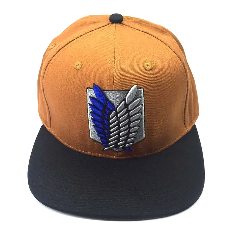 

Attack on Titan Shingeki no Kyojin Scouting Legion Surveys Corps Embroidery Baseball Cap Snapback Caps Hats Adjustable Sun Hat