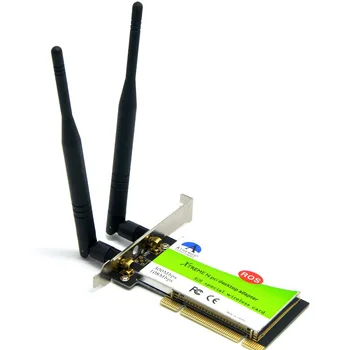 Atheros AR9223 802.11n 300Mbps Desktop PCI WiFi Adapter Wireless Network Adapter WiFi Card for ROS / Windows XP/7/8/10
Atheros AR9223 802.11n 300Mbps Desktop PCI WiFi Adapter Wireless Network Adapter WiFi Card for ROS / Windows XP/7/8/10