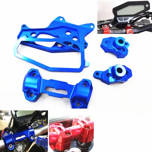 For YAMAH MT 09 HandleBar Fat Bar Riser Mounts Clamps with Relocation Bracket MT09 2013 2014 2015
For YAMAH MT 09 HandleBar Fat Bar Riser Mounts Clamps with Relocation Bracket MT09 2013 2014 2015