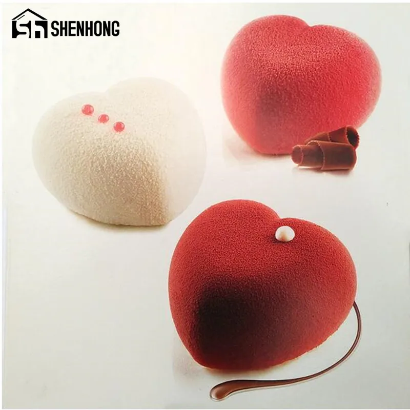 15 Cavity Heart shaped Silicone Mousse Cake Moulds For Ice Creams Chocolates 3D Cake Mold Pan Bakeware Accessories Geometric
15 Cavity Heart shaped Silicone Mousse Cake Moulds For Ice Creams Chocolates 3D Cake Mold Pan Bakeware Accessories Geometric