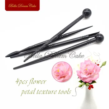 4pcs/set Flower Decoration Carved Pens Petal Texture Plastic Pastry Tools Cake&Flower Decorating Pens DIY Cake Flower Mold MT-04
4pcs/set Flower Decoration Carved Pens Petal Texture Plastic Pastry Tools Cake&Flower Decorating Pens DIY Cake Flower Mold MT-04