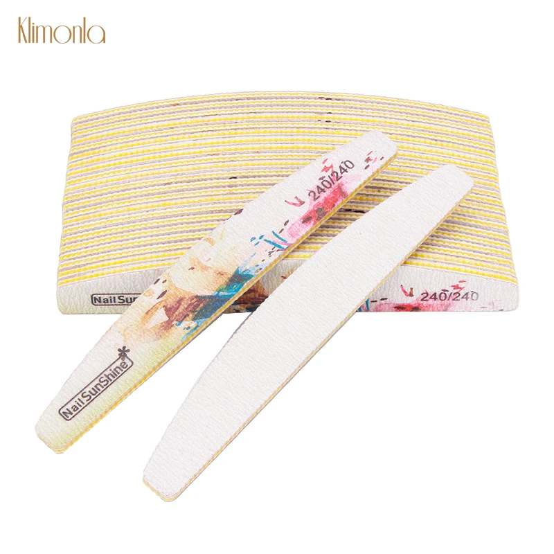 25Pcs/Lot Sandpaper Nail File 240/240 Double Side Sanding Half Moon Manicure Care Tools with Ink And Wash Painting
25Pcs/Lot Sandpaper Nail File 240/240 Double Side Sanding Half Moon Manicure Care Tools with Ink And Wash Painting
