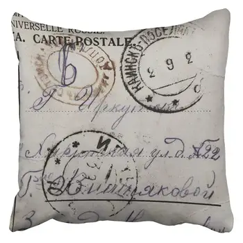 Pillow CoversAged Postage Stamps Old Russian Text Addressee Black Blank Pillowcases Case Cover Two Sided
Pillow CoversAged Postage Stamps Old Russian Text Addressee Black Blank Pillowcases Case Cover Two Sided