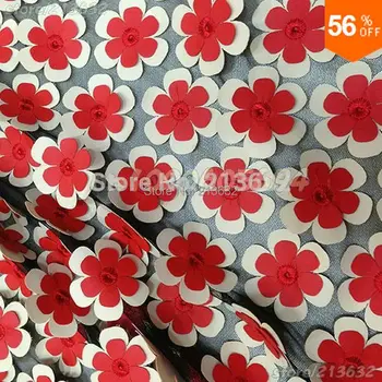 PQYY64 Heavy double applique lace cloth net cloth embroidered three-dimensional flower double color high-end apparel fabrics
PQYY64 Heavy double applique lace cloth net cloth embroidered three-dimensional flower double color high-end apparel fabrics