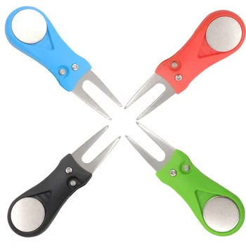 40pcs/lot Golf Divot Tool Repair Switchblade Pitch Groove Cleaner Golf Pitchfork Golf Accessories Putting Green Fork Wholesale
40pcs/lot Golf Divot Tool Repair Switchblade Pitch Groove Cleaner Golf Pitchfork Golf Accessories Putting Green Fork Wholesale