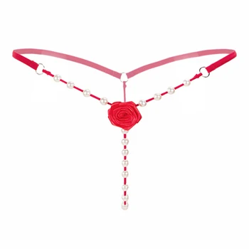 Super Sexy Pearl Lingerie Women C String Flower Thongs G String Underwear Panties
Super Sexy Pearl Lingerie Women C String Flower Thongs G String Underwear Panties