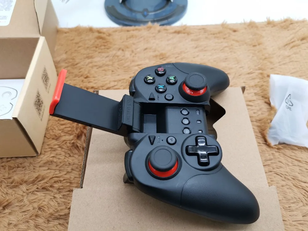 NewGame mobile N1 PRO Bluetooth BT4.0 Gamepad remote wireless controller shock game handle for Android iOS PC better than Pisen
NewGame mobile N1 PRO Bluetooth BT4.0 Gamepad remote wireless controller shock game handle for Android iOS PC better than Pisen