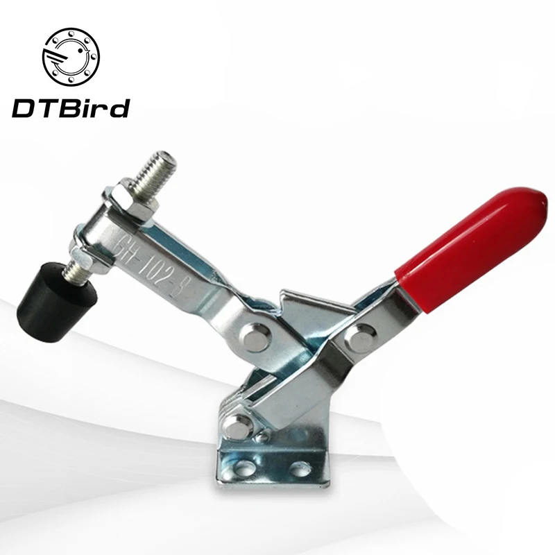 100Kg Anti-Slip U Shape Toggle Clamp Holding Capacity Push Pull Toggle Clamp Vertical/Horizontal Type for Hand Tool GH-102-B
100Kg Anti-Slip U Shape Toggle Clamp Holding Capacity Push Pull Toggle Clamp Vertical/Horizontal Type for Hand Tool GH-102-B