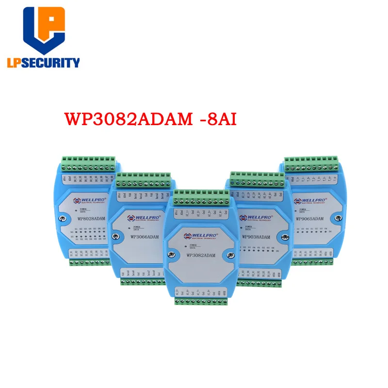 WP3082ADAM 0-20MA/4-20MA Current Input Modbus RTU RS485 | Безопасность и защита