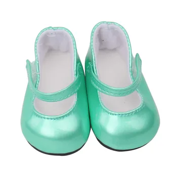 Blue leather shoes with flat soles are suitable for 18-inch dolls and toy accessories for children's Christmas gifts S2
Blue leather shoes with flat soles are suitable for 18-inch dolls and toy accessories for children's Christmas gifts S2