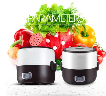 2016 new arrival electric double cooking lunch box can steaming hot rice soup electric boxes heating stainless steel cooking
2016 new arrival electric double cooking lunch box can steaming hot rice soup electric boxes heating stainless steel cooking