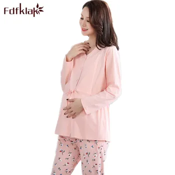 Fdfklak Spring Autumn Long Sleeve Pregnant Pajamas Nursing Sleepwear Clothes For Pregnant And Nursing Moms Maternity Pajamas F87
Fdfklak Spring Autumn Long Sleeve Pregnant Pajamas Nursing Sleepwear Clothes For Pregnant And Nursing Moms Maternity Pajamas F87