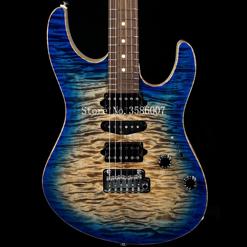 Farmer customshop/s-u JS9U3E electric guitar/Blue/water wave 6 string electric guitar/free shipping/
Farmer customshop/s-u JS9U3E electric guitar/Blue/water wave 6 string electric guitar/free shipping/