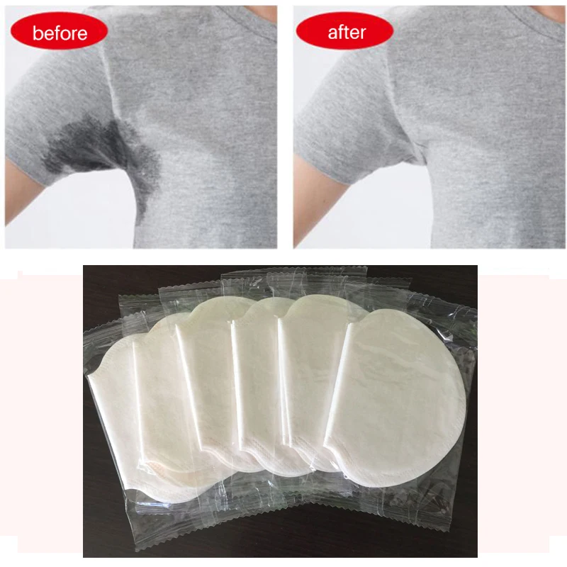 

20/24/30/50pcs Underarm Pads Summer Armpit Sweat Pads Underarm Deodorants Stickers Absorbing Disposable Anti Perspiration Patch