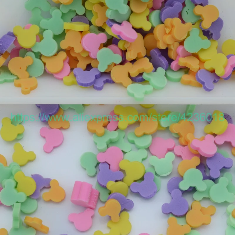 65g 5mm beauty cute mouse head shaped Polymer Clay For Filler For DIY Supplies Candy Fake Cake Dessert Mud Particles
65g 5mm beauty cute mouse head shaped Polymer Clay For Filler For DIY Supplies Candy Fake Cake Dessert Mud Particles
