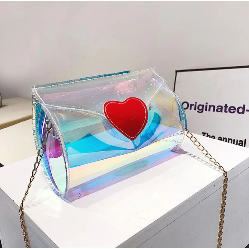 Luxury Handbags Women Bags Designer Plastic Shoulderbag Transparent Peach Heart Bag Fairy Chain Jelly Bags for Women 2019
Luxury Handbags Women Bags Designer Plastic Shoulderbag Transparent Peach Heart Bag Fairy Chain Jelly Bags for Women 2019