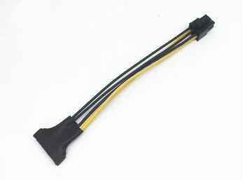 SATA Reverse 4Pin Adapter to Graphcis Card 6Pin PCI-E Power Cable for PC BTC Miner DIY
SATA Reverse 4Pin Adapter to Graphcis Card 6Pin PCI-E Power Cable for PC BTC Miner DIY