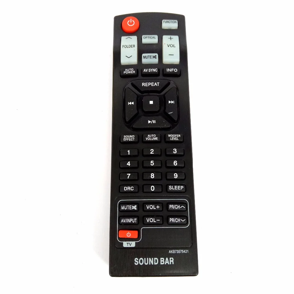 NEW Replacement Remote Control for LG AKB73575421 FOR NB2420A NB3520A NB3532A NB3540 NB4530B Sound bar System Fernbedienung
NEW Replacement Remote Control for LG AKB73575421 FOR NB2420A NB3520A NB3532A NB3540 NB4530B Sound bar System Fernbedienung