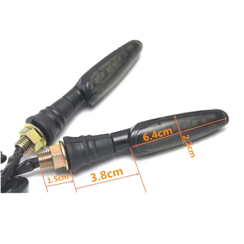 Universal Motorcycle Turn Signal Indicators LED Blinkers Flashers Flexible Bendable Lamp Light for KTM Kawasaki Yamaha Honda
Universal Motorcycle Turn Signal Indicators LED Blinkers Flashers Flexible Bendable Lamp Light for KTM Kawasaki Yamaha Honda
