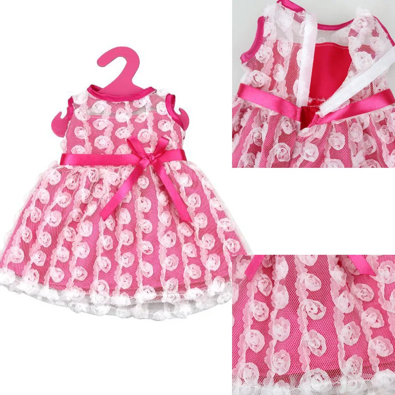 Summer High Custom New Fashion Rose Gentle Girl Dress Fit Baby 43cm Doll & More 18 inch Doll Best Christmas Gift
Summer High Custom New Fashion Rose Gentle Girl Dress Fit Baby 43cm Doll & More 18 inch Doll Best Christmas Gift