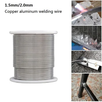 1.5/2.00mm*5m Copper Aluminum Weilding Wires Low Temperature Soldering Wire Tools Rods for Aluminum Iron Copper Stainless Steel
1.5/2.00mm*5m Copper Aluminum Weilding Wires Low Temperature Soldering Wire Tools Rods for Aluminum Iron Copper Stainless Steel