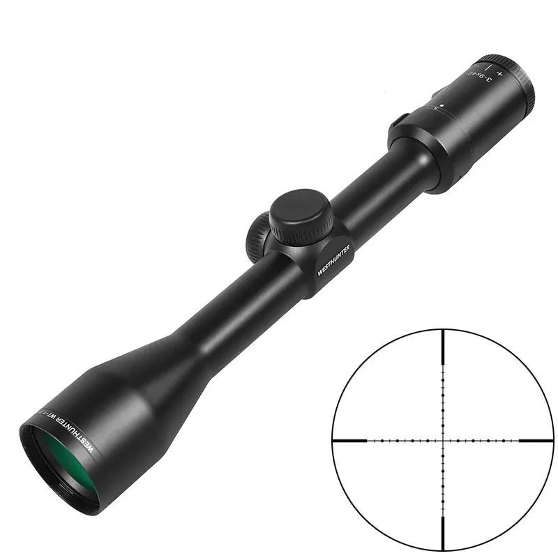 Tactical WESTHUNTER WT-1 3-9X40 scopes hunting optical sights One Tube mil dot reticle riflescope for Airsoft Gun
Tactical WESTHUNTER WT-1 3-9X40 scopes hunting optical sights One Tube mil dot reticle riflescope for Airsoft Gun