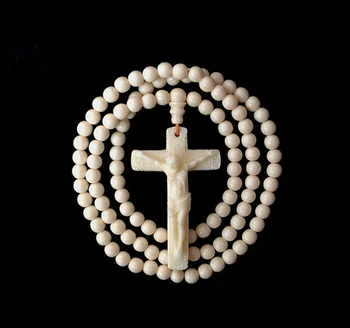 Jewelry Yak bones engraved Christian crosses Jesus pendant men and women necklaces
Jewelry Yak bones engraved Christian crosses Jesus pendant men and women necklaces