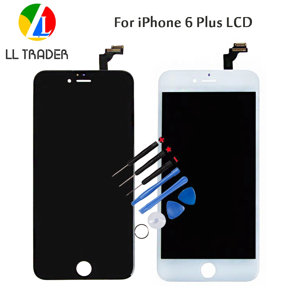 LL TRADER 100% Tested LCD Display 5.5 inch For iPhone 6 Plus Screen Touch Pantalla Digitizer 6Plus Replacement Assembly +Tools
LL TRADER 100% Tested LCD Display 5.5 inch For iPhone 6 Plus Screen Touch Pantalla Digitizer 6Plus Replacement Assembly +Tools