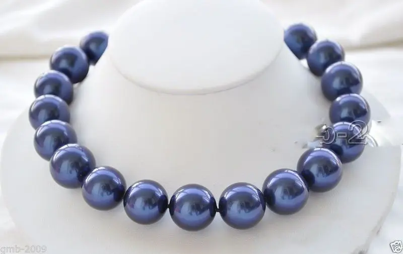 Hot sale new Style >>>>>Huge 18mm Blue South Sea Shell Pearl Round Necklace 18"AAA++
Hot sale new Style >>>>>Huge 18mm Blue South Sea Shell Pearl Round Necklace 18"AAA++