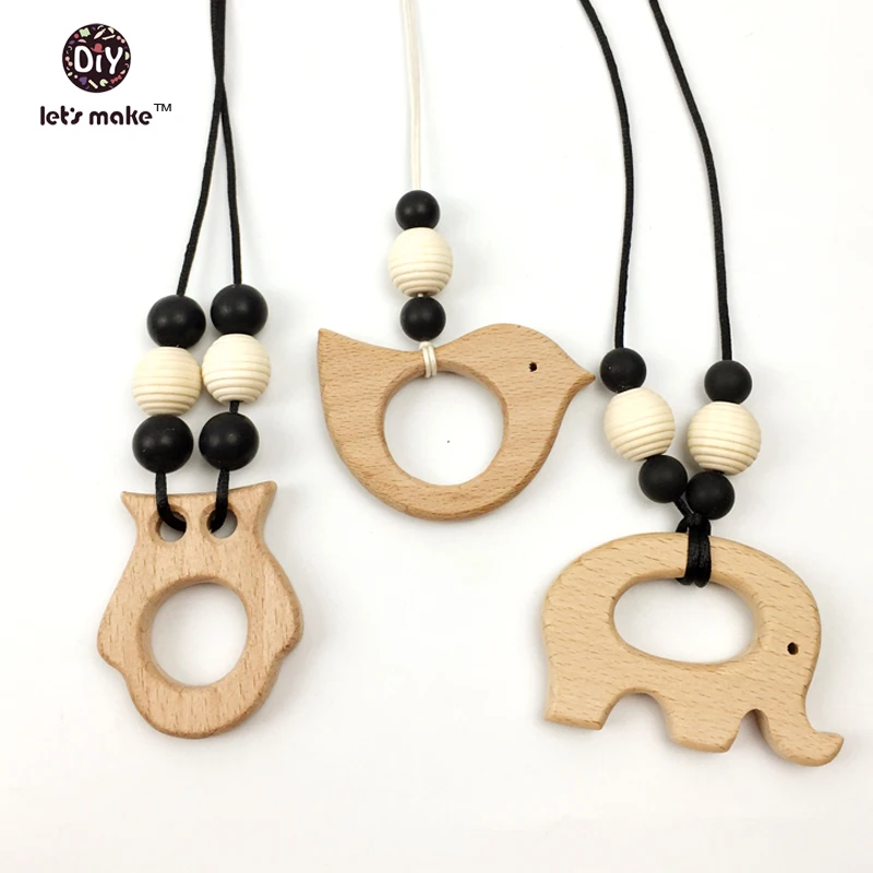 Let's Make Nursing Teething Baby wearing Necklace,sling,carrier Wood teether olw and elephant ,handmade,kids toy gift
Let's Make Nursing Teething Baby wearing Necklace,sling,carrier Wood teether olw and elephant ,handmade,kids toy gift