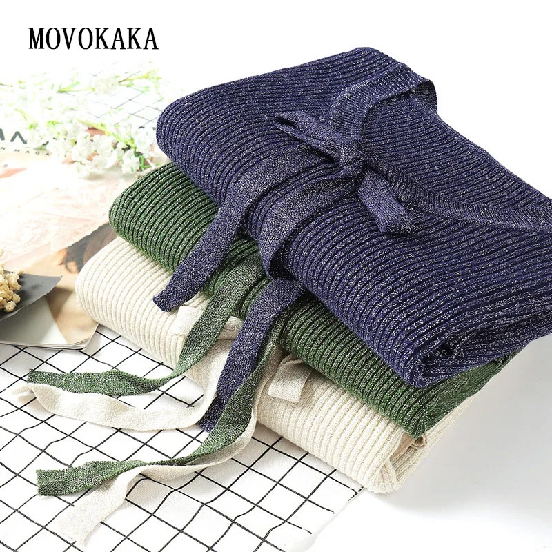 Shiny Lurex Sweater Female knitted Sweater Women Pullover Bow Sweater Women Winter Pullover Womens Jumper Bell Sleeve Pull woman
Shiny Lurex Sweater Female knitted Sweater Women Pullover Bow Sweater Women Winter Pullover Womens Jumper Bell Sleeve Pull woman