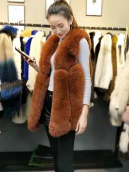 2017 new autumn and winter fox fur long section of the Korean version of the big drop fur jacket female warm jacket wild fashion
2017 new autumn and winter fox fur long section of the Korean version of the big drop fur jacket female warm jacket wild fashion