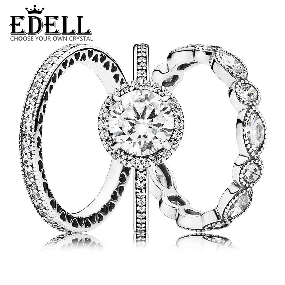 EDELL 100% 925 Sterling Silver HEARTS OF SILVER STACKABLE RING CLASSIC ELEGANCE RING Alluring Brilliant and Marquise Cut Ring
EDELL 100% 925 Sterling Silver HEARTS OF SILVER STACKABLE RING CLASSIC ELEGANCE RING Alluring Brilliant and Marquise Cut Ring
