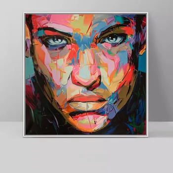 Nielly Francoise art work wall decoration oil painting Portrait face art home decoration modern Printed canvas painting unframed
Nielly Francoise art work wall decoration oil painting Portrait face art home decoration modern Printed canvas painting unframed