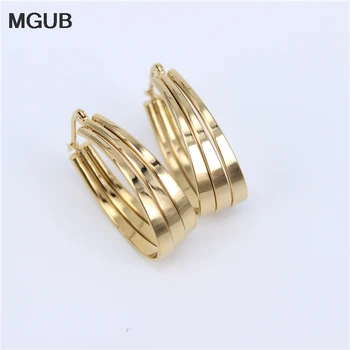 MGUB 3-color rugby model earrings 316L stainless steel classic beautiful female earrings excellent gift LH312
MGUB 3-color rugby model earrings 316L stainless steel classic beautiful female earrings excellent gift LH312