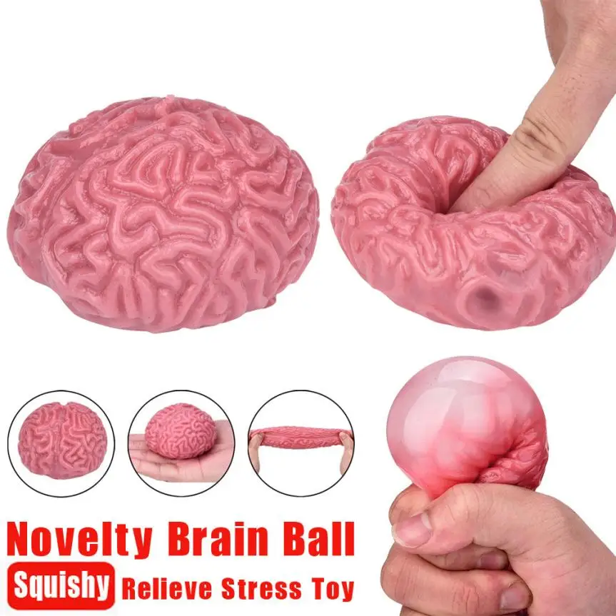 Novelty Funny Squishy Brain Toy Squeezable Fun Toys Relieve Stress Ball Cute Toy Antistress Toys for Children Kids Dropship
Novelty Funny Squishy Brain Toy Squeezable Fun Toys Relieve Stress Ball Cute Toy Antistress Toys for Children Kids Dropship