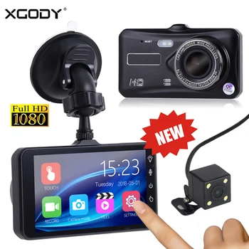 XGODY A6T 4" DVR Dash Camera Dual Lens Touch Screen Night Vision G-sensor Video Recorder Dash Cam 1080P Motion Detection Dashcam
XGODY A6T 4" DVR Dash Camera Dual Lens Touch Screen Night Vision G-sensor Video Recorder Dash Cam 1080P Motion Detection Dashcam