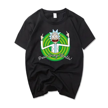 Ricka And Morty Tshirt Man Nice Vogue Anime T-shirts Ricky And Morty T Shirt Black White Fitness Cartoon Tee Shirt Homme XS
Ricka And Morty Tshirt Man Nice Vogue Anime T-shirts Ricky And Morty T Shirt Black White Fitness Cartoon Tee Shirt Homme XS