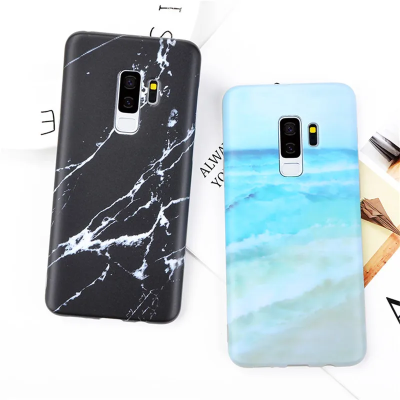 Tikitak Marble Phone Case For Samsung GalaxyS8 S8Plus Fashion Soft Anti-knock Back Cover For SamsungS9 S9Plus Shell Phone Cases
Tikitak Marble Phone Case For Samsung GalaxyS8 S8Plus Fashion Soft Anti-knock Back Cover For SamsungS9 S9Plus Shell Phone Cases