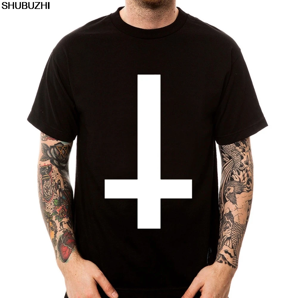 Inverted Cross Usa T Shirt ANTI CROSS SATAN goth metal punk indie harajuku men t-shirt camiseta short sleeve Summer Tees sbz5128
Inverted Cross Usa T Shirt ANTI CROSS SATAN goth metal punk indie harajuku men t-shirt camiseta short sleeve Summer Tees sbz5128