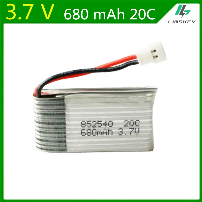 5pcs/lot 3.7 V 680 mAh Lipo Battery For Syma X5C X5SW 905 Cherson CX-30 model aircraft M68 Li-po Battery 852540 lipo battery
5pcs/lot 3.7 V 680 mAh Lipo Battery For Syma X5C X5SW 905 Cherson CX-30 model aircraft M68 Li-po Battery 852540 lipo battery