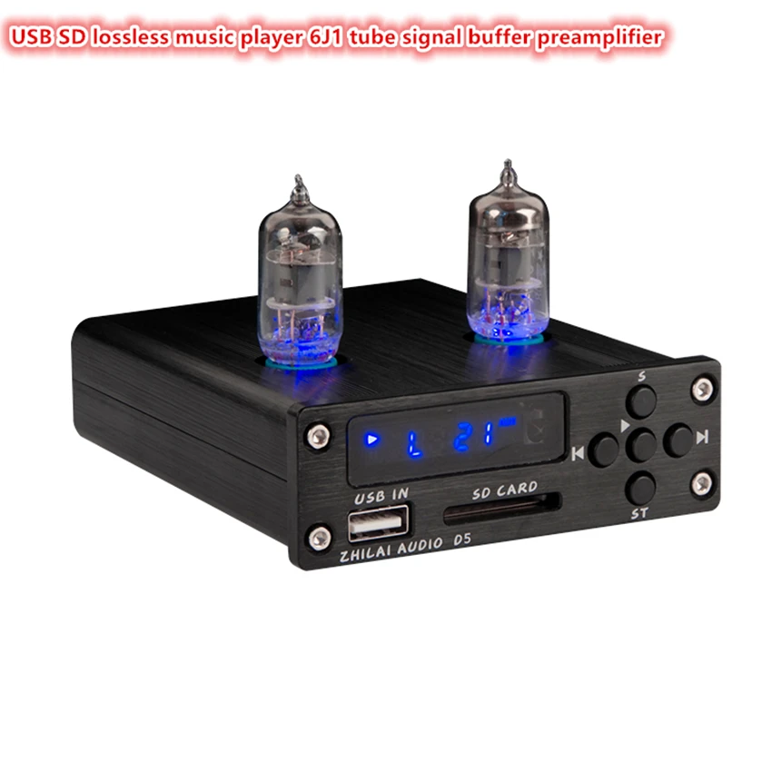 HiFi sound quality lossless music player 6J1 tube signal buffer pre amplifier home Car lossless player p5
HiFi sound quality lossless music player 6J1 tube signal buffer pre amplifier home Car lossless player p5